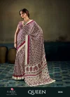 Queen By Rajtex Modal Satin Ajrakh Print Saree Collection